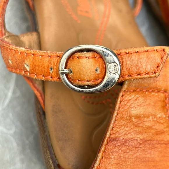 Women’s size 7 eur 38 Born Women's Orange Strappy Sandals - Picture 5 of 16